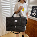 Diamond Grid Dry And Wet Separation Bag