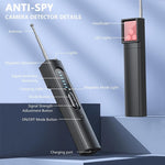 Portable Anti-Spy Camera Detector & RF Signal Scanner