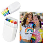 Rainbow Face Body Paint