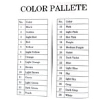 Color By Number Coloring Book for Adults