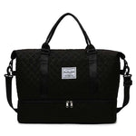 Diamond Grid Dry And Wet Separation Bag
