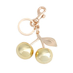 Cute Cherry Design Keychain