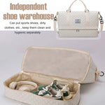 Diamond Grid Dry And Wet Separation Bag