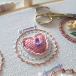 Small Flower Frame Embroidery Kit