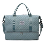 Diamond Grid Dry And Wet Separation Bag