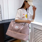 Diamond Grid Dry And Wet Separation Bag