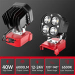 Portable Four-Leaf LED Work Light