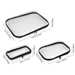 Large Capacity Zipper Storage Box Set