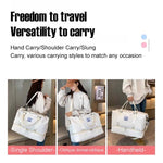 Diamond Grid Dry And Wet Separation Bag