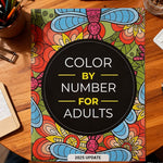 Color By Number Coloring Book for Adults