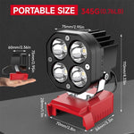 Portable Four-Leaf LED Work Light