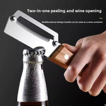 Kitchen Multi-Function Stainless Steel Thickened Fruit Peeler Knife
