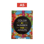Color By Number Coloring Book for Adults