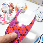 5X HD magnifying glass with LED light