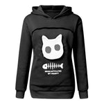 Animal Pouch Sweatshirt Hoodie