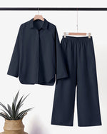 Cotton And Linen Shirt Suit